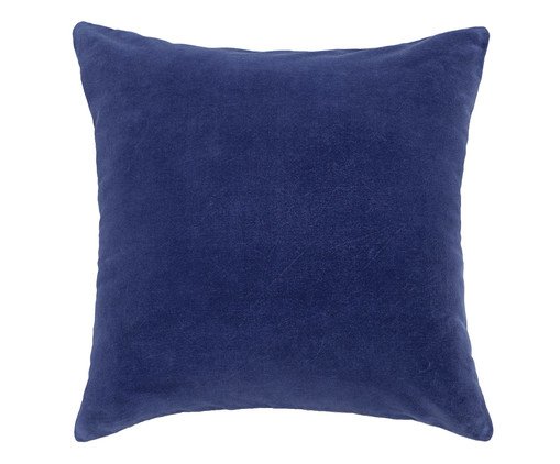 Capa de Almofada Lavado Azul Marinho, blue | WestwingNow