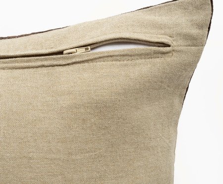 Capa de Almofada Lavado Marrom | Westwing