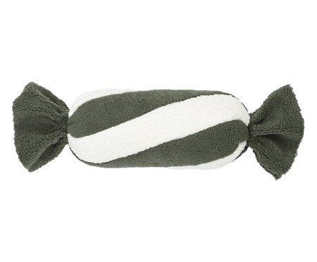 Almofada com Enchimento Candy Listrada Verde | Westwing