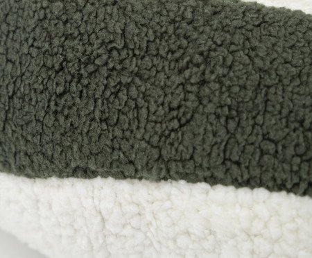 Almofada com Enchimento Candy Listrada Verde | Westwing