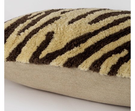 Capa Almoafada Zebra Tufting Bege | Westwing