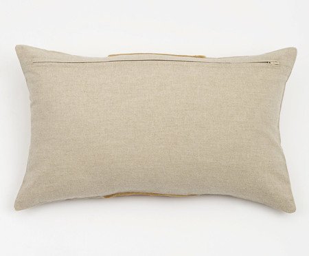 Capa de Almofada com Listra Mostarda | Westwing