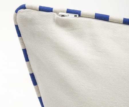 Capa de Almofada Listrada Azul | Westwing