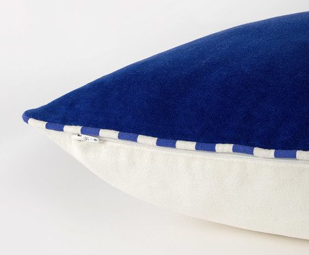 Capa de Almofada Listrada Azul | Westwing
