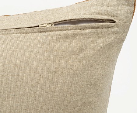 Capa de Almofada Lavado Terracota | Westwing