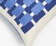 Capa de Almofada com Bordado Geométrico Azul, blue | WestwingNow