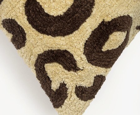 Capa de Almofada Onça Tufting Bege | Westwing