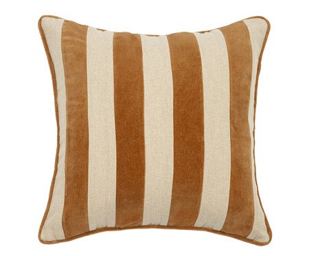 Capa de Almofada Listrado Terracota | Westwing