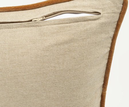 Capa de Almofada Listrado Terracota | Westwing