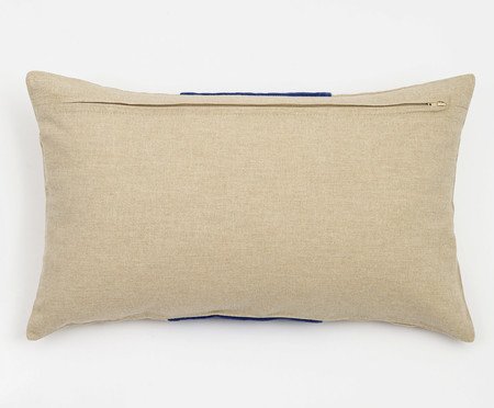 Capa de Almofada com Listra Azul Marinho | Westwing