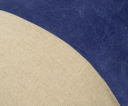 Capa de Almofada com Listra Azul Marinho | Westwing
