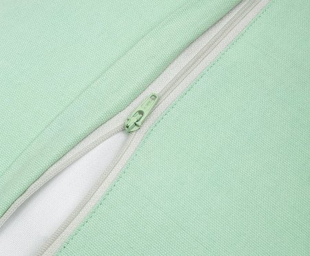 Capa de Almofada Listrada Pompom Rosa e Verde | Westwing