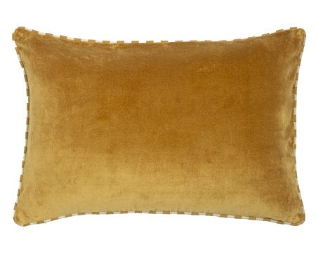 Capa de Almofada Listrada Mostarda | Westwing