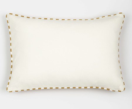 Capa de Almofada Listrada Mostarda | Westwing