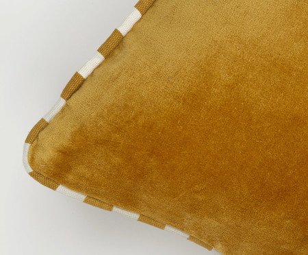 Capa de Almofada Listrada Mostarda | Westwing