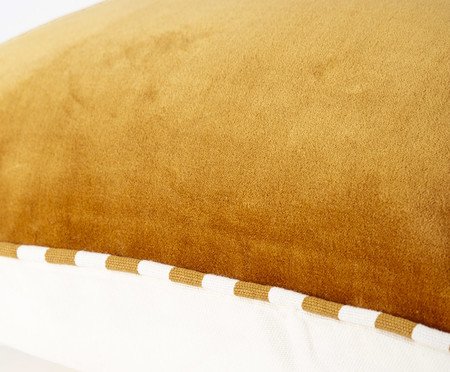 Capa de Almofada Listrada Mostarda | Westwing