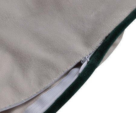 Capa de Almofada Bordada com Cordonê Oncinhas Off-White | Westwing