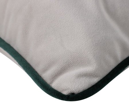 Capa de Almofada Bordada com Cordonê Oncinhas Off-White | Westwing