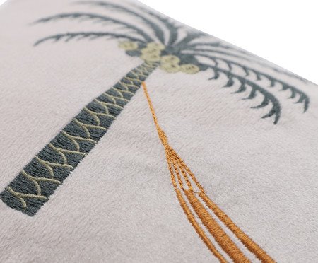 Capa de Almofada Bordada comCordonê La Dolce Vita Off-White | Westwing