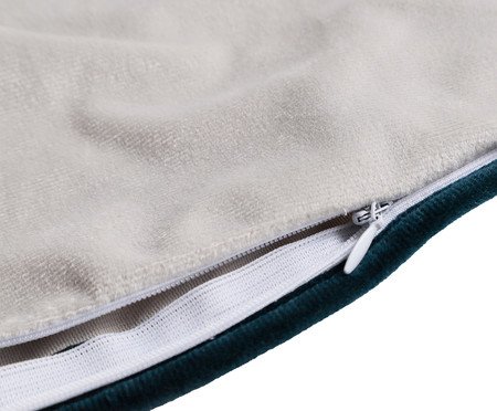 Capa de Almofada Bordada com Tassels Bali Off-White | Westwing