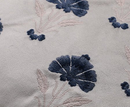 Capa de Almofada Bordada com Tassels Bali Off-White | Westwing