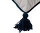 Capa de Almofada Bordada com Tassels Bali Off-White, Off White | WestwingNow