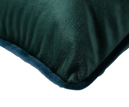 Capa de Almofada Bordada com Cordonê Sardinhas Verde | Westwing