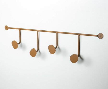 Cabideiro de parede Orgânico Lapa Terracota | Westwing