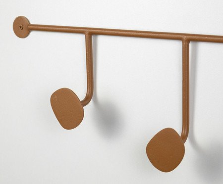 Cabideiro de parede Orgânico Lapa Terracota | Westwing