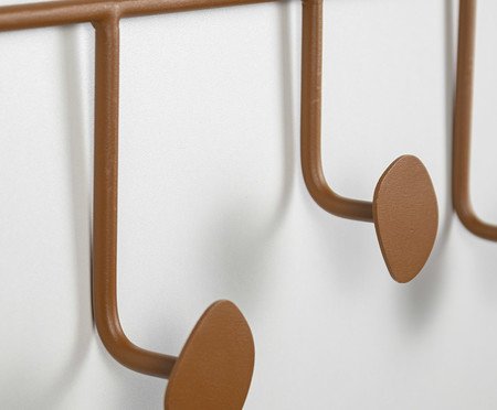 Cabideiro de parede Orgânico Lapa Terracota | Westwing