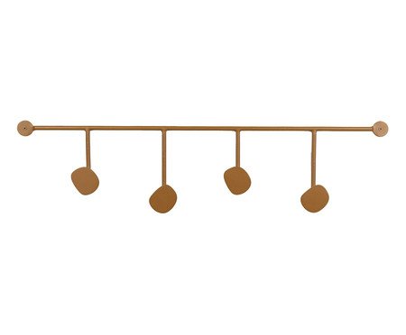 Cabideiro de parede Orgânico Lapa Terracota | Westwing