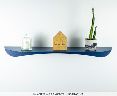 Prateleira Orgânica de Aço Joá Azul | Westwing