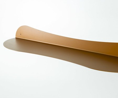 Prateleira Orgânica de Aço Joá TerraCota | Westwing