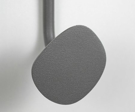 Cabideiro de parede Orgânico Lapa Cinza | Westwing