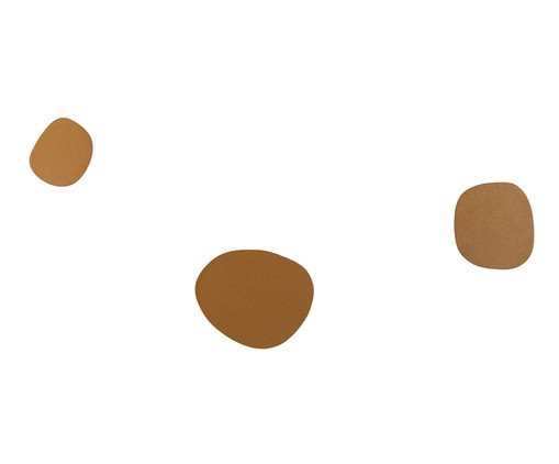 Jogo Cabideiro Guaratiba de Aço Orgânico Terracota, Terracotta | WestwingNow