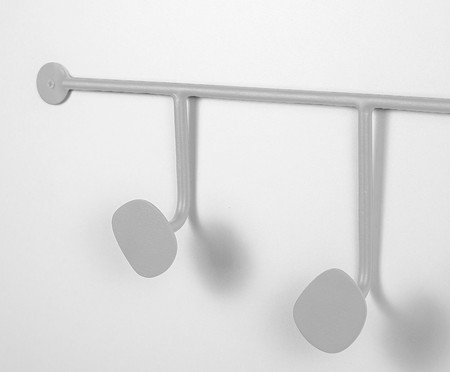 Cabideiro de parede Orgânico Lapa Branco | Westwing