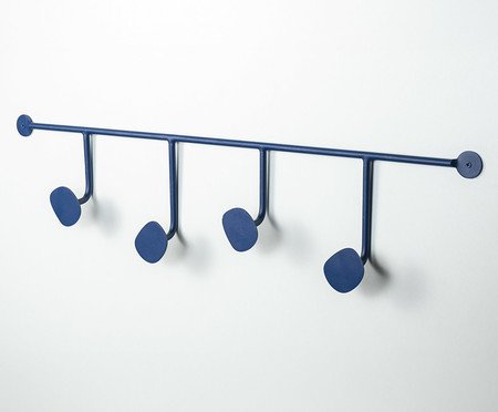 Cabideiro de parede Orgânico Lapa Azul | Westwing