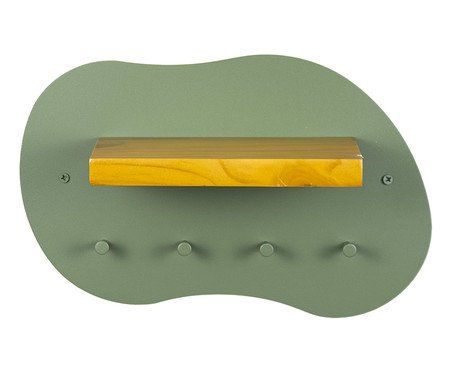 Porta-chaves de Parede Orgânico Moema Verde Oliva | Westwing