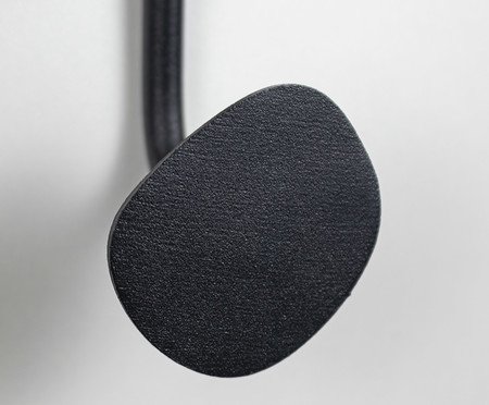 Cabideiro de parede Orgânico Lapa Preto | Westwing