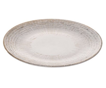 Prato para Sobremesa Maréa Off-white | Westwing
