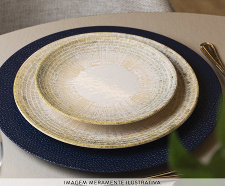 Prato para Sobremesa Maréa Off-white | Westwing