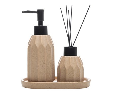 Jogo para Banheiro Aromatta Terracota | Westwing