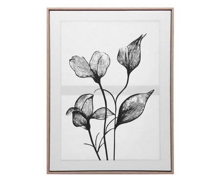 Quadro Decorativo Silent Bloom