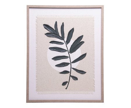 Quadro Decorativo Folhagens