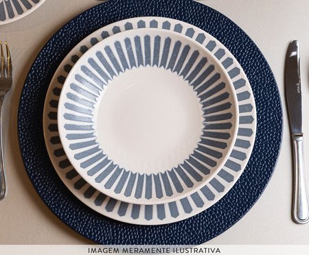 Prato Fundo Mediterrâneo Azul | Westwing