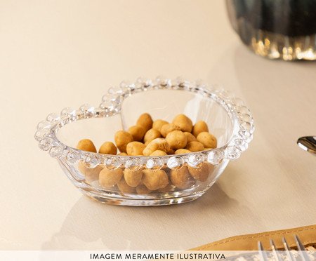 Bowl de Cristal Coração Pearl | Westwing