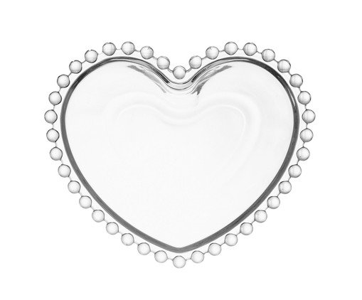 Bowl de Cristal Coração Pearl, transparent | WestwingNow