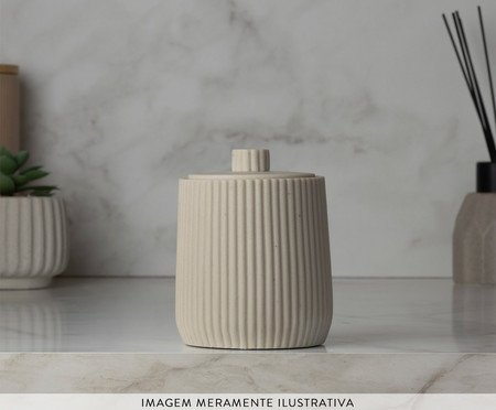 Porta-Cotonete Striato | Westwing