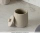 Porta-Cotonete Striato, beige | WestwingNow