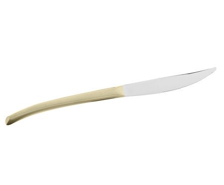 Faqueiro de Aço Inox Berna Dourado | Westwing